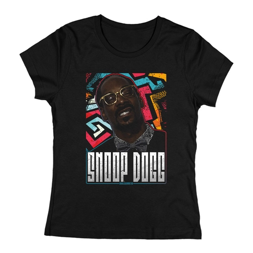 Snoop Dogg női póló (Fekete)