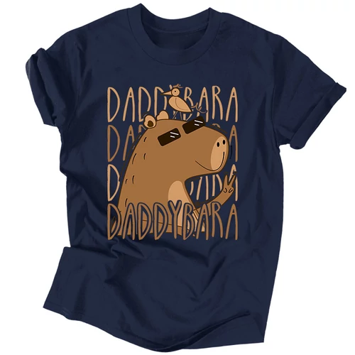 Daddybara férfi póló (Sötétkék)