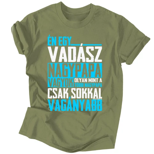 Én egy ... nagypapa vagyok férfi póló (Military)