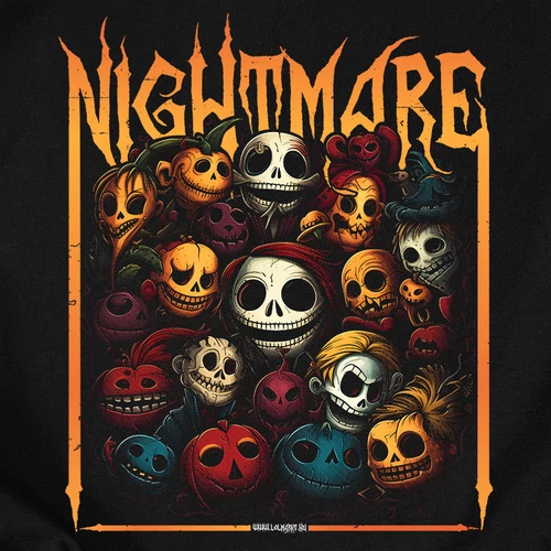 Nightmare gyerek póló (B_fekete)