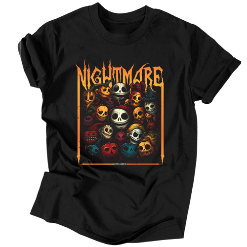 Nightmare férfi póló (Fekete)