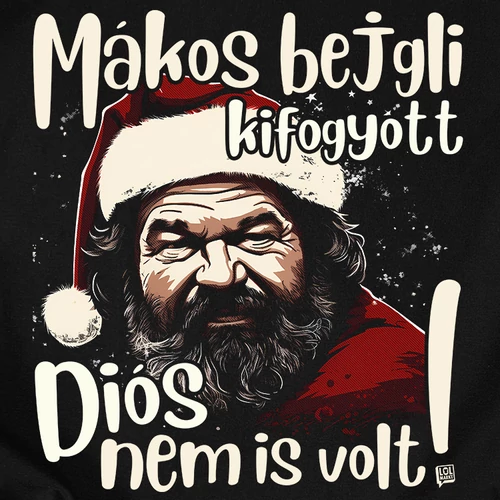 Mákos bejgli kifogyott férfi póló