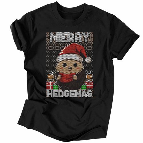 Merry hedgemas férfi póló (Fekete)