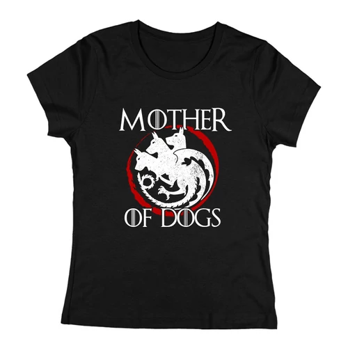 Mother of dogs póló (Fekete)