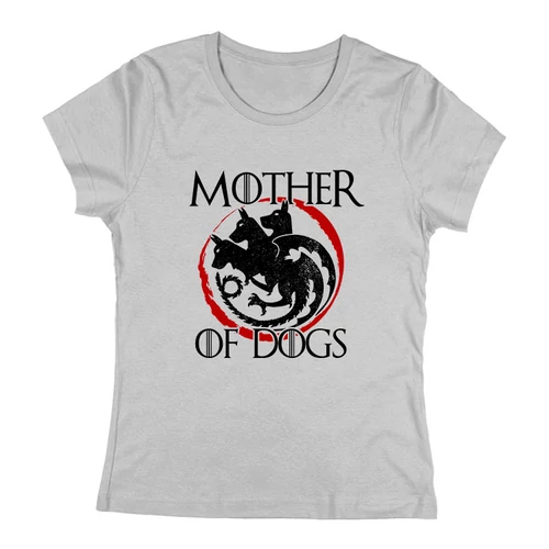 Mother of dogs női póló (Szürke)