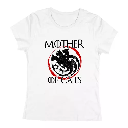 Mother of cats póló (Fehér)