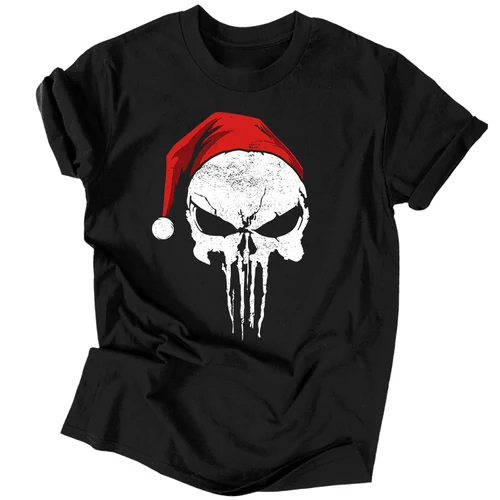  Christmas punisher férfi póló (Fekete)