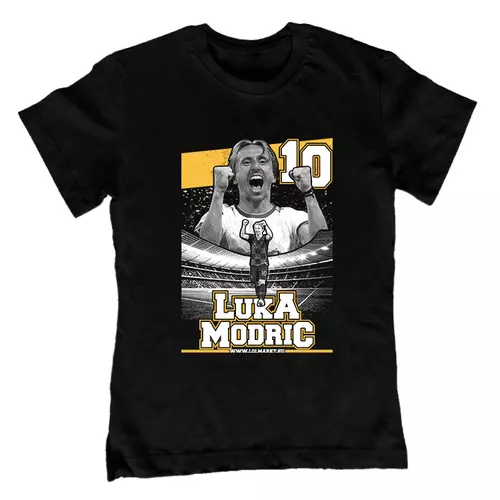 Luka Modric gyerek póló (Fekete)