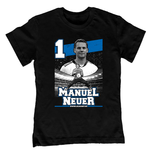 Manuel Neuer gyerek póló (Fekete)