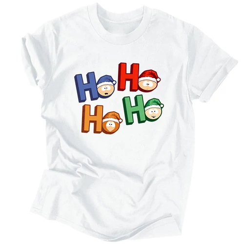 Ho ho ho (south park) férfi póló (Fehér)