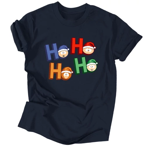 Ho ho ho (south park) férfi póló (Sötétkék)