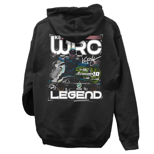  WRC LEGEND pulóver (Fekete)