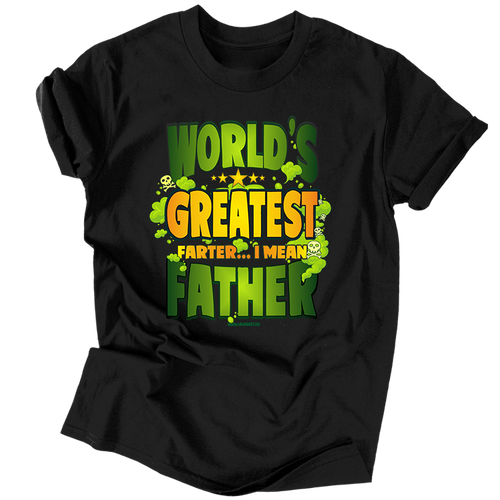 World's best father férfi póló (Fekete)