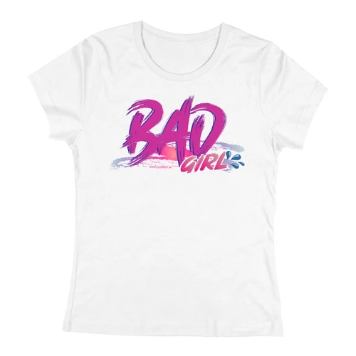 BadGirl 2.0 női póló (Fehér)