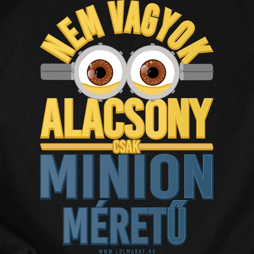 Nem vagyok alacsony előnézeti kép (B_Fekete)