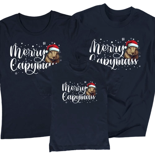 Merry Capymass családi szett (Sötétkék)