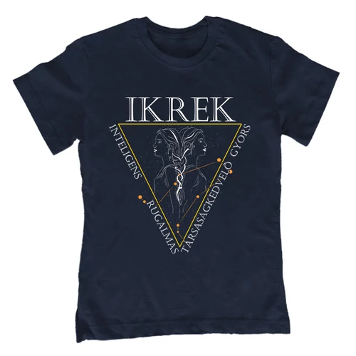 Horoszkóp jellemzőkkel (Sötétkék)