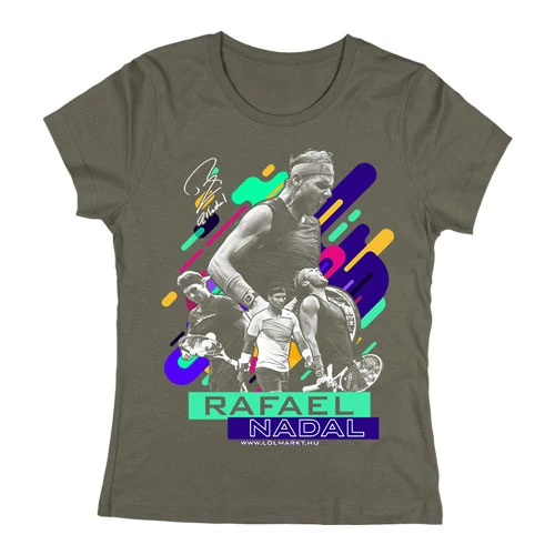 Rafael Nadal női póló (Grafit)