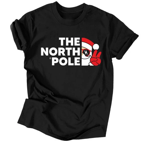 The North Pole férfi póló (Fekete)