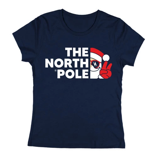 The North Pole női póló (Sötétkék)
