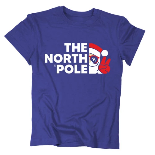 The North Pole gyerek póló (Királykék)