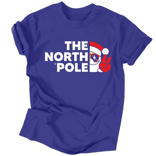 The North Pole férfi póló (Királykék)