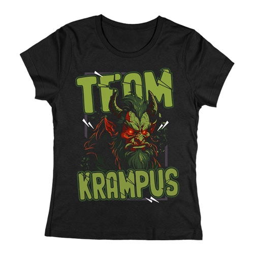 Team Krampus női póló (Fekete)