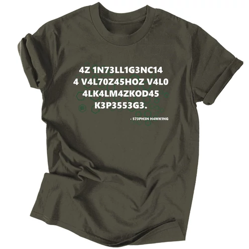 Hawking férfi póló (Grafit)