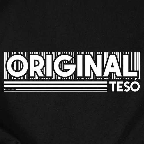 Original Tesó férfi póló (B_Fekete)