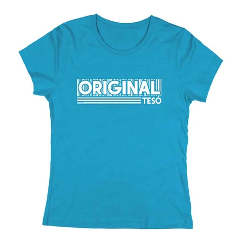 Original Tesó női póló (Türkiz)