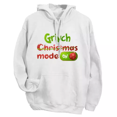 Grinch mode on pulóver (Fehér)