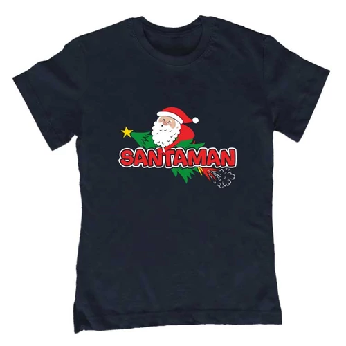 Santaman gyerek póló (Sötétkék)