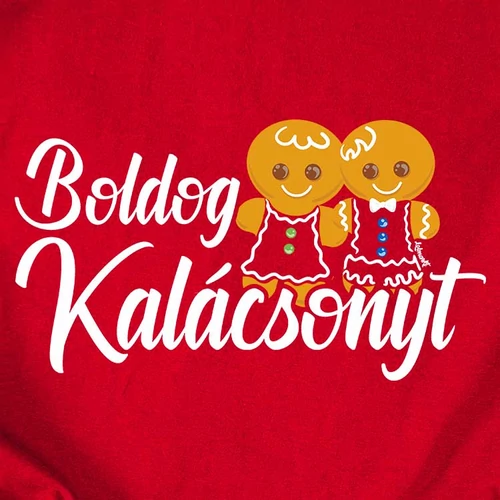Boldog Kalácsonyt férfi póló
