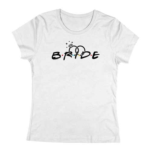 Friends - Bride női póló (Fehér)
