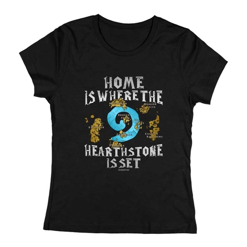 Hearthstone női póló (Fekete)