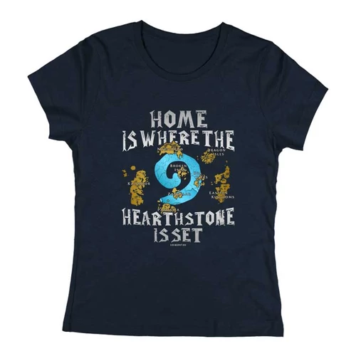 Hearthstone női póló (Sötétkék)