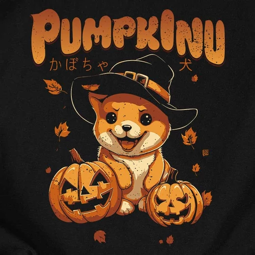 Pumpkinu férfi póló (B_Fekete)