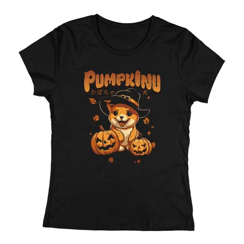 Pumpkinu női póló (Fekete)