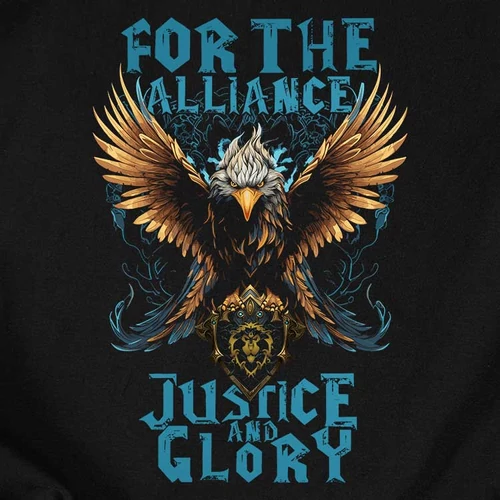 For the Alliance férfi póló (B_Fekete)