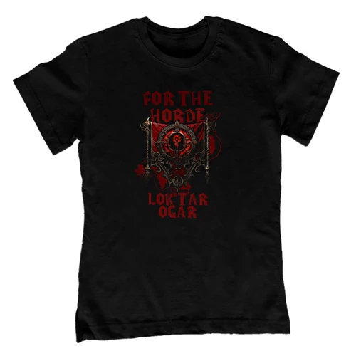 For the Horde gyerek póló (Fekete)
