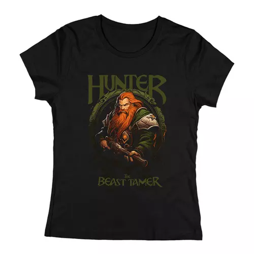 Hunter - The beast tamer női póló (Fekete)