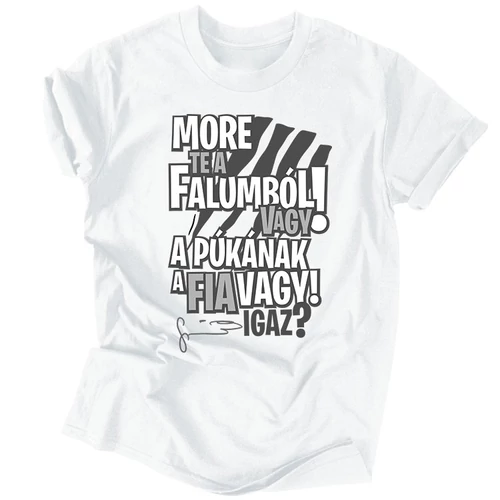 More férfi póló (Fehér)