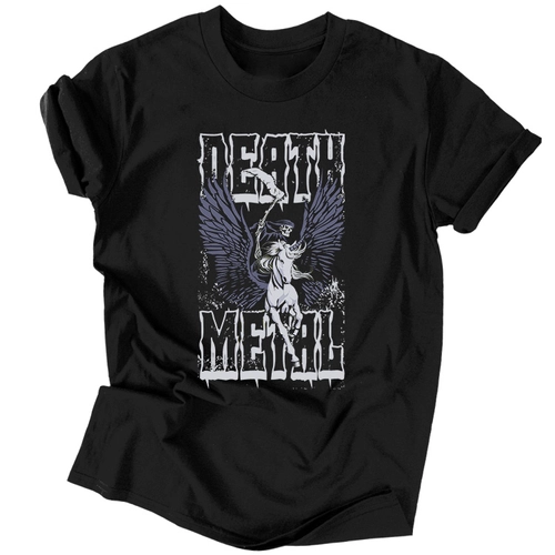 Death metal férfi póló (Fekete)