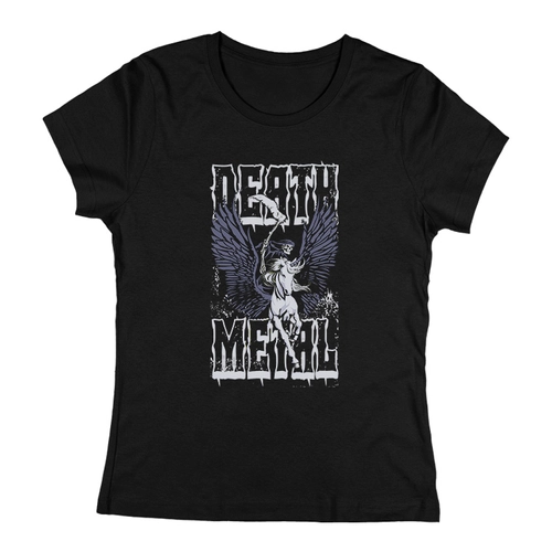 Death metal póló (Fekete)