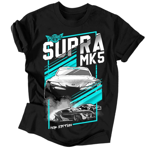 Drift Allstars - HGK SUPRA férfi póló (fekete)