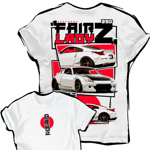 Fairlady Z - 350 férfi póló (fehér)