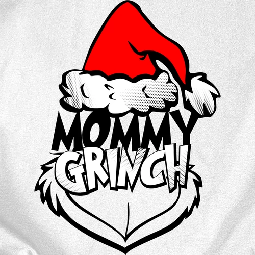 Grinch Anya - Grinch Apa páros póló szett (B_fehér1)