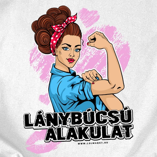 Lánybúcsú alakulat előnézeti kép (B_Fehér)