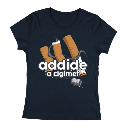 Add ide a cigimet! női póló (Navy)