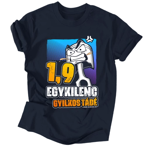 1.9 Gyilkos tádé férfi póló (navy)